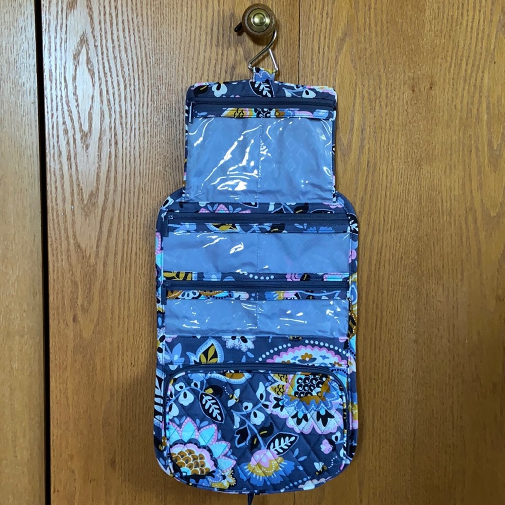 Vera Bradley hanging travel organizer